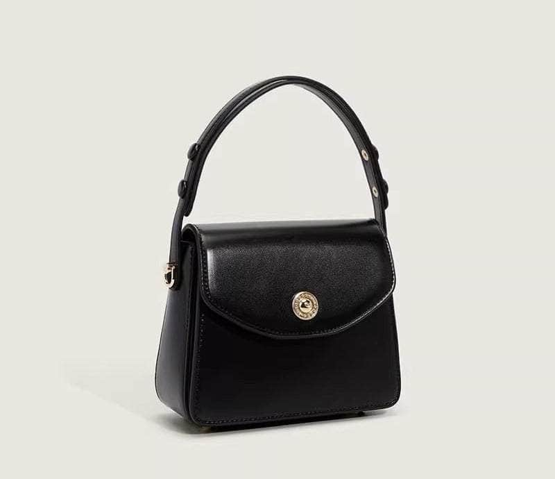 Elegant Retro Leather Shoulder Bag