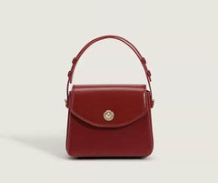 Elegant Retro Leather Shoulder Bag