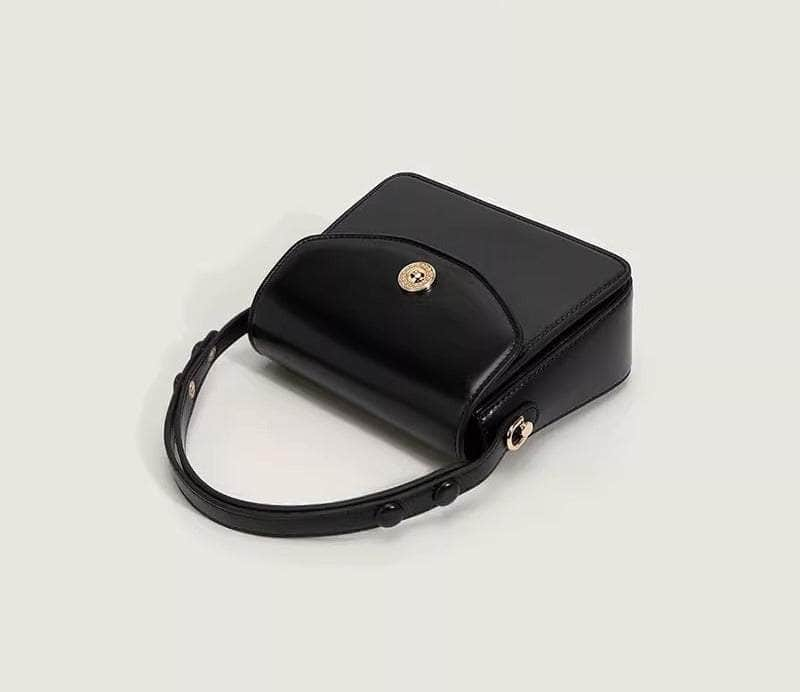 Elegant Retro Leather Shoulder Bag