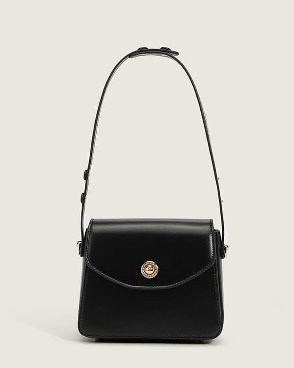 Elegant Retro Leather Shoulder Bag