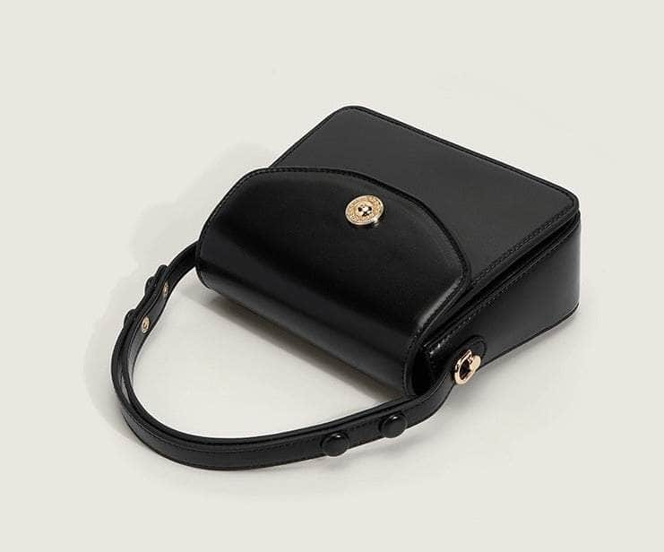 Elegant Retro Leather Shoulder Bag