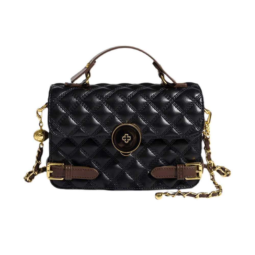 Elegant Rhombus Chain Crossbody Handbag