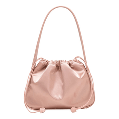 Elegant Satin Mini Top Handle Bag