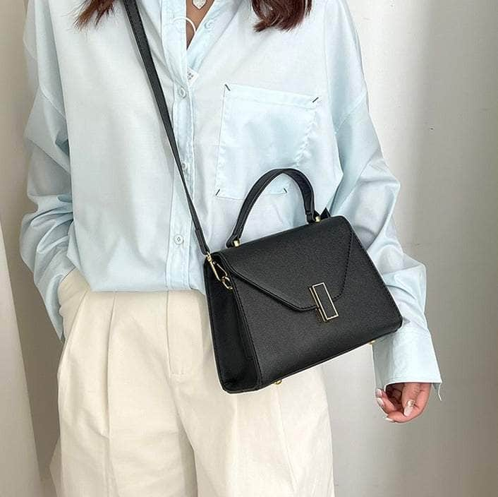 Elegant Single-Shoulder Flap Handbag