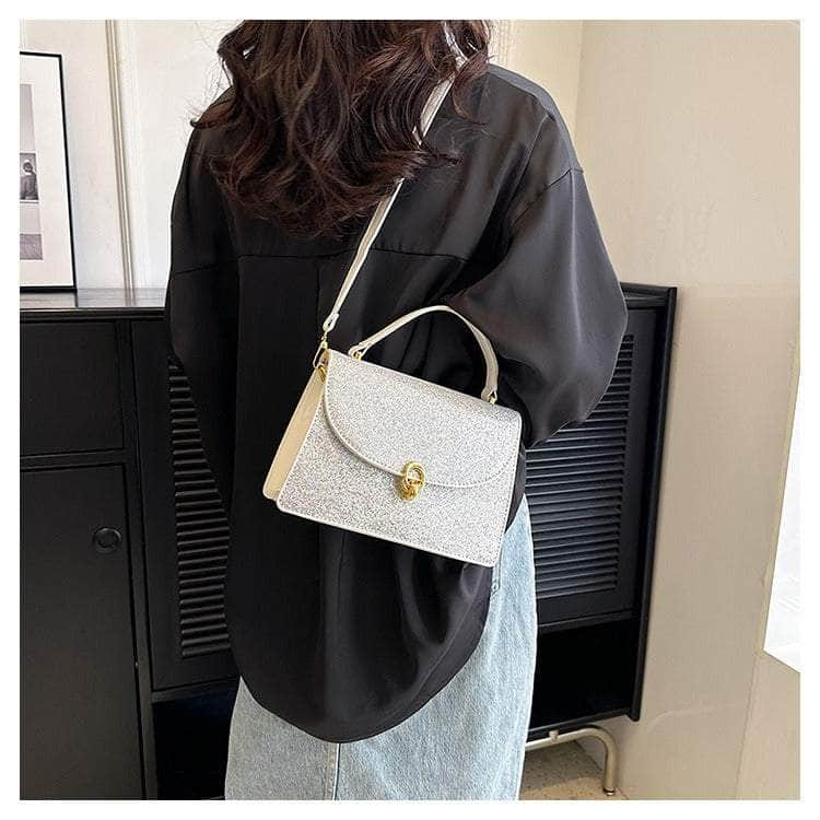 Elegant Top Handle Shoulder Handbag