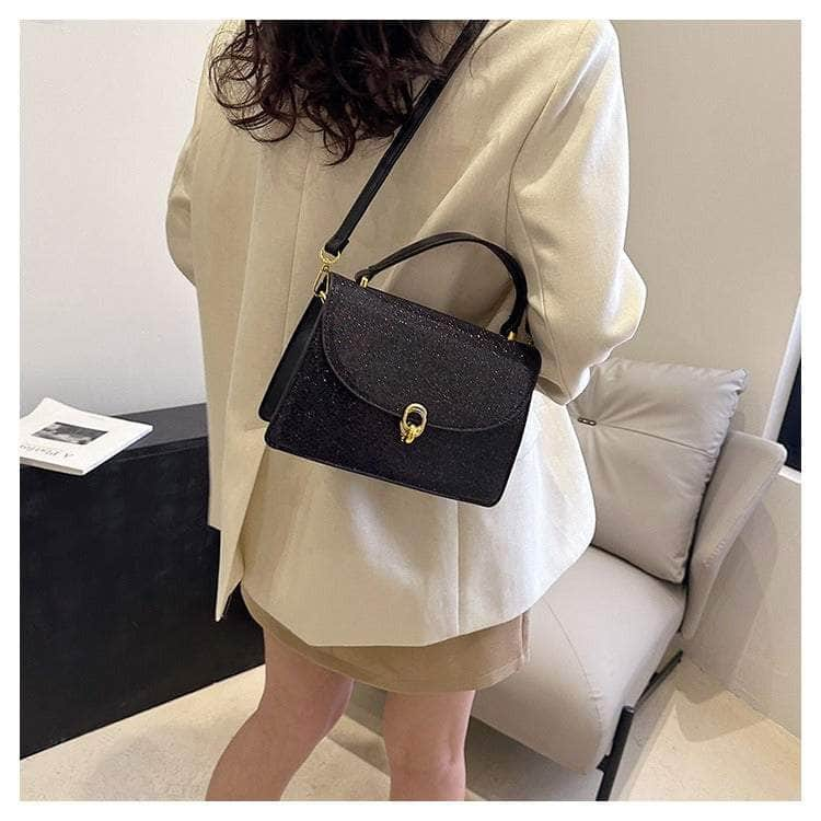 Elegant Top Handle Shoulder Handbag