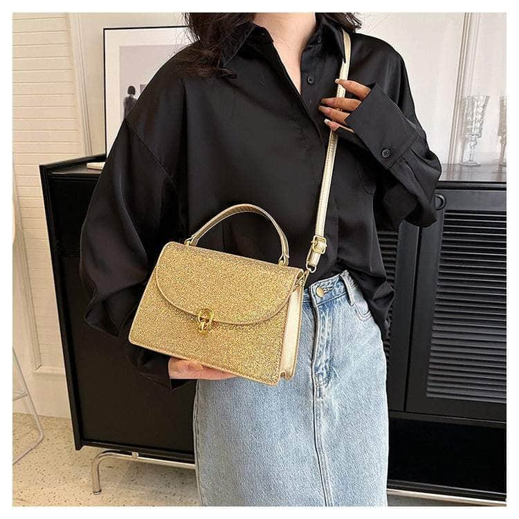 Elegant Top Handle Shoulder Handbag