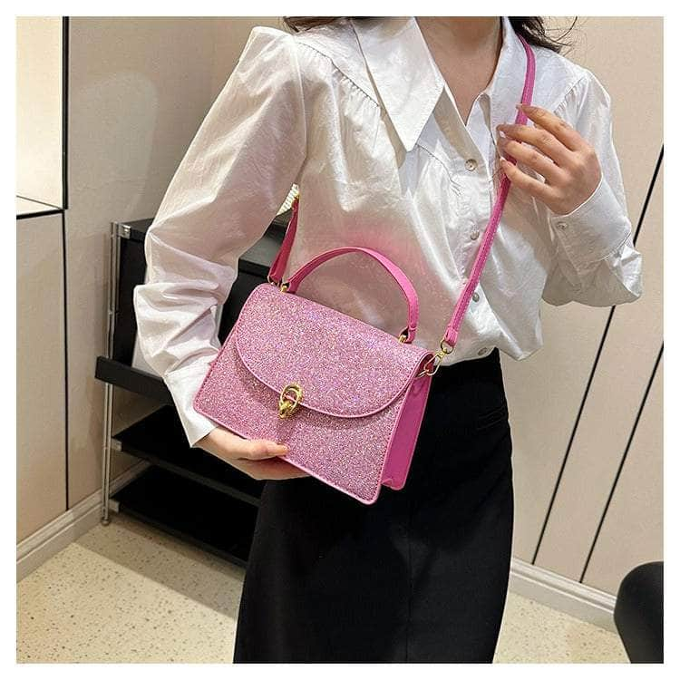 Elegant Top Handle Shoulder Handbag