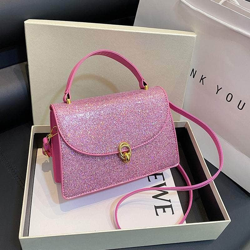 Elegant Top Handle Shoulder Handbag