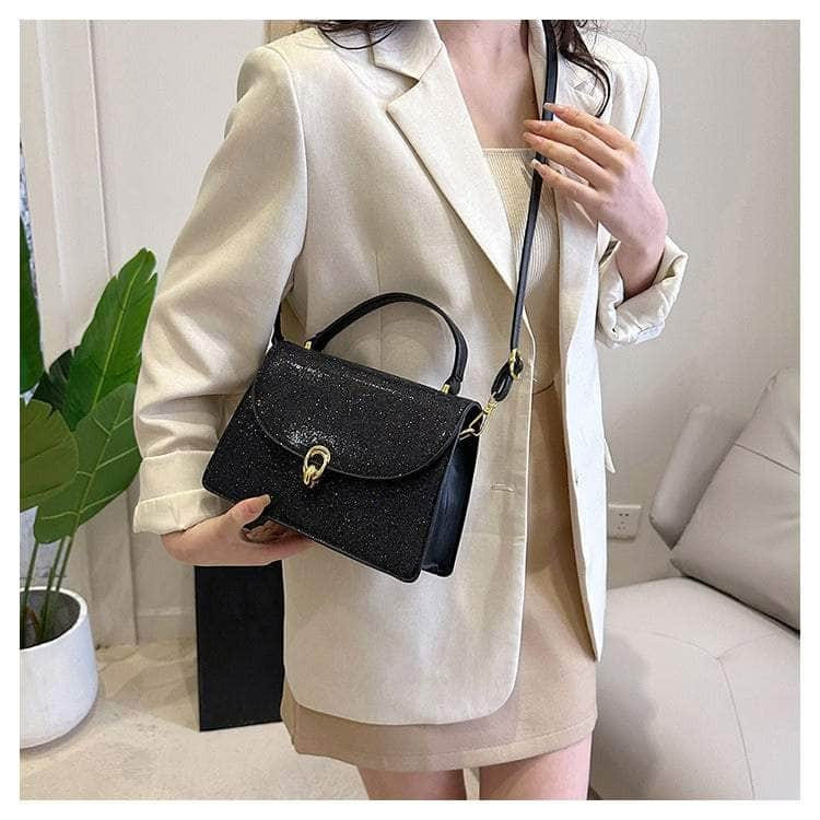 Elegant Top Handle Shoulder Handbag