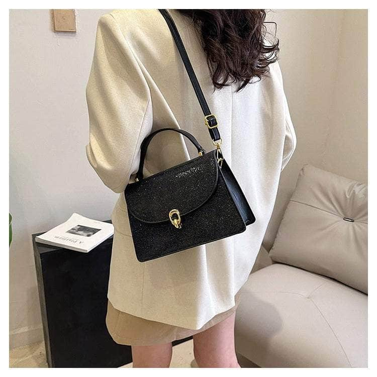 Elegant Top Handle Shoulder Handbag