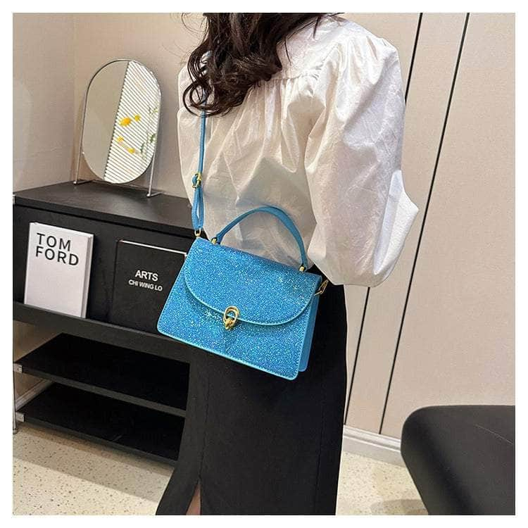 Elegant Top Handle Shoulder Handbag