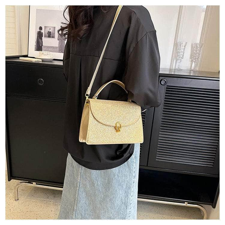 Elegant Top Handle Shoulder Handbag