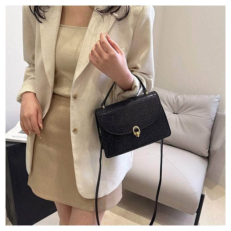 Elegant Top Handle Shoulder Handbag