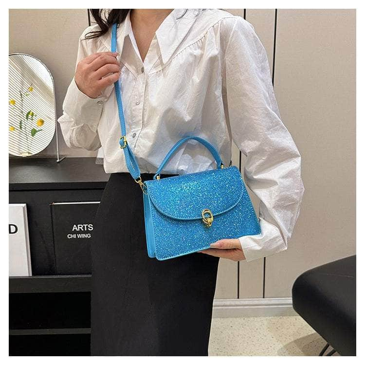 Elegant Top Handle Shoulder Handbag