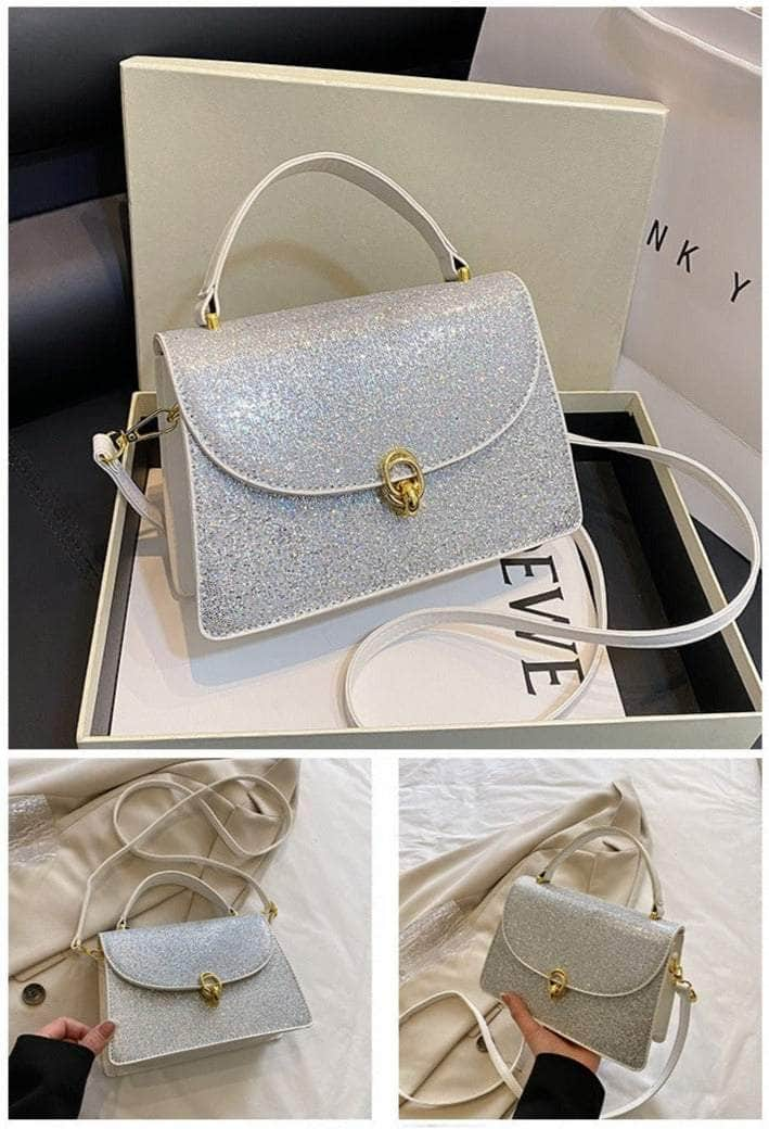 Elegant Top Handle Shoulder Handbag