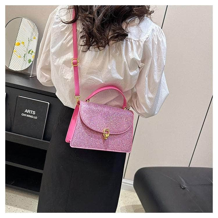 Elegant Top Handle Shoulder Handbag