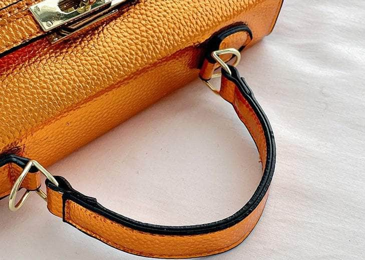 Elegant Vegan Leather Crossbody Shoulder Handbag