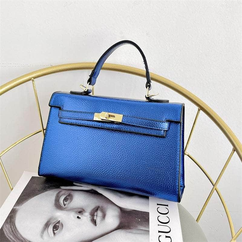 Elegant Vegan Leather Crossbody Shoulder Handbag