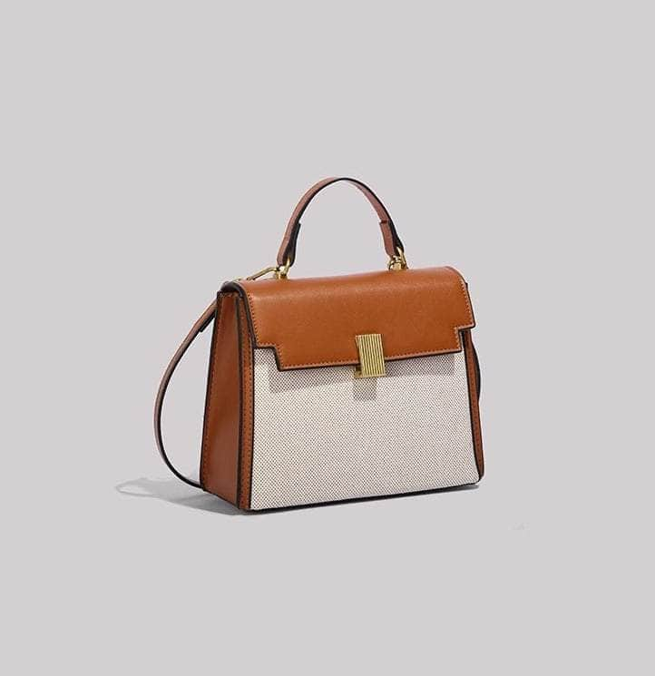 Elegant Vegan Leather Shoulder Handbag