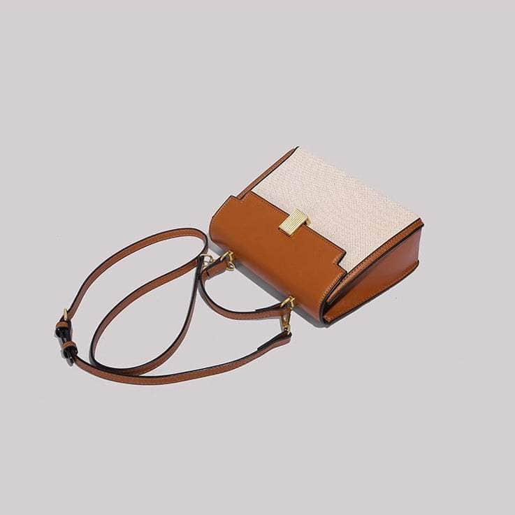 Elegant Vegan Leather Shoulder Handbag