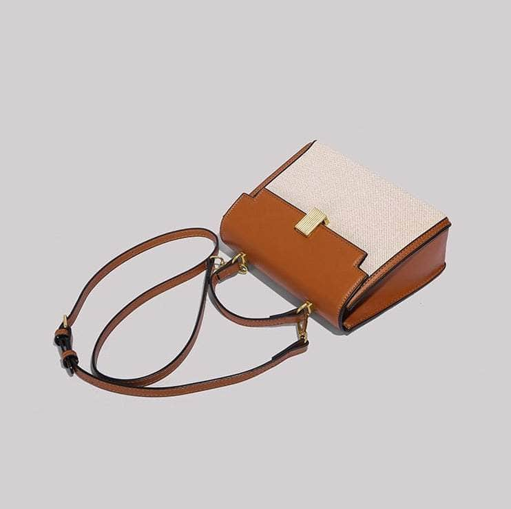 Elegant Vegan Leather Shoulder Handbag