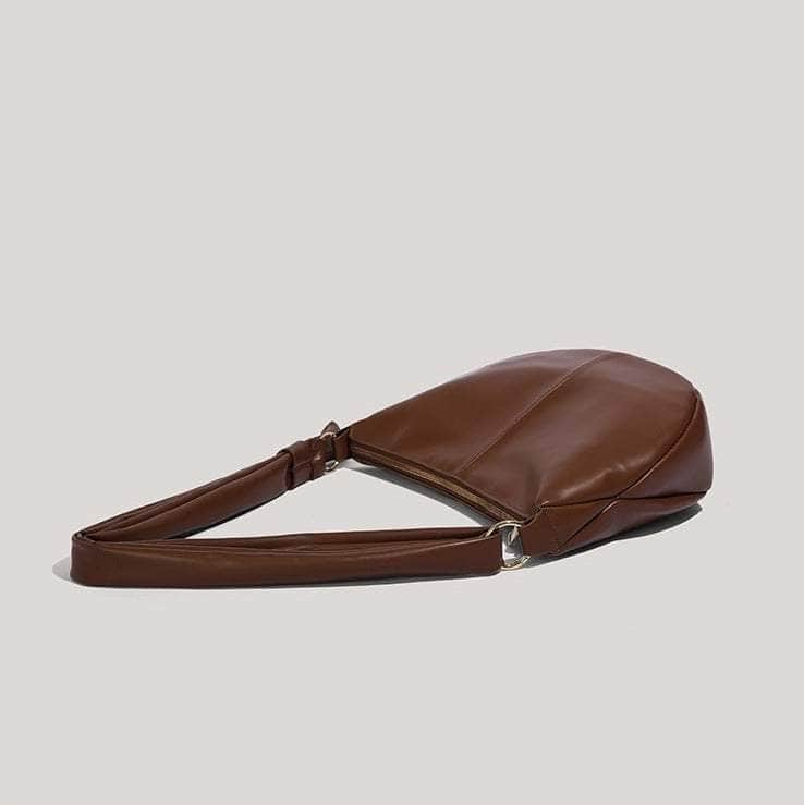 Elevated Arm-Friendly Leather Shoulder Bag