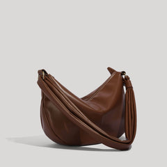 Elevated Arm-Friendly Leather Shoulder Bag