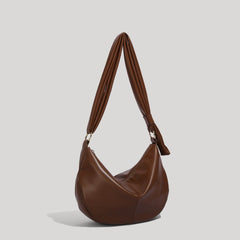 Elevated Arm-Friendly Leather Shoulder Bag