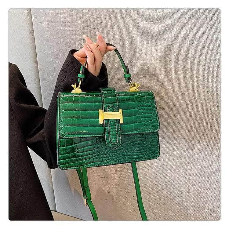 Exquisite Ladies' Crossbody Handbag Green