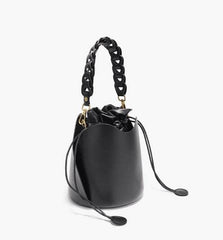 Exquisite Leather Bucket Bag