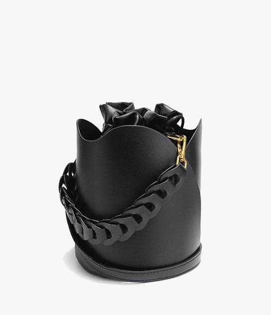 Exquisite Leather Bucket Bag