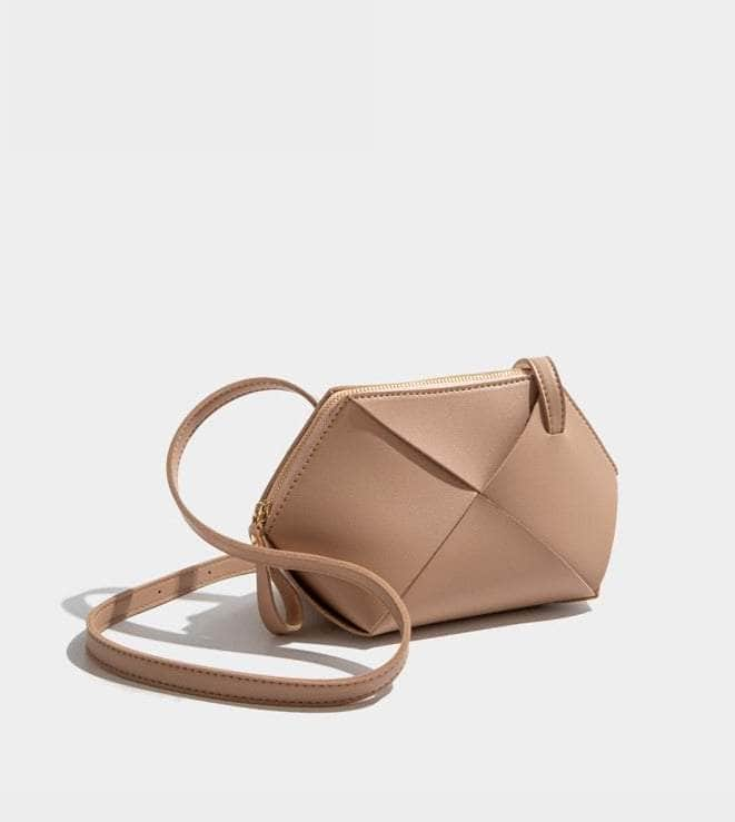 Exquisite One-Side Shoulder Crossbody Leather Bag