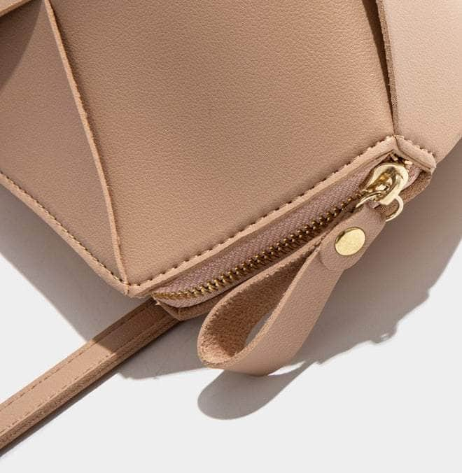 Exquisite One-Side Shoulder Crossbody Leather Bag