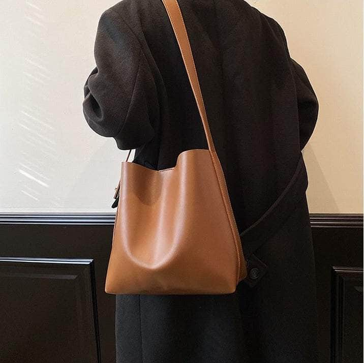 Exquisite Shoulder Bucket Bag