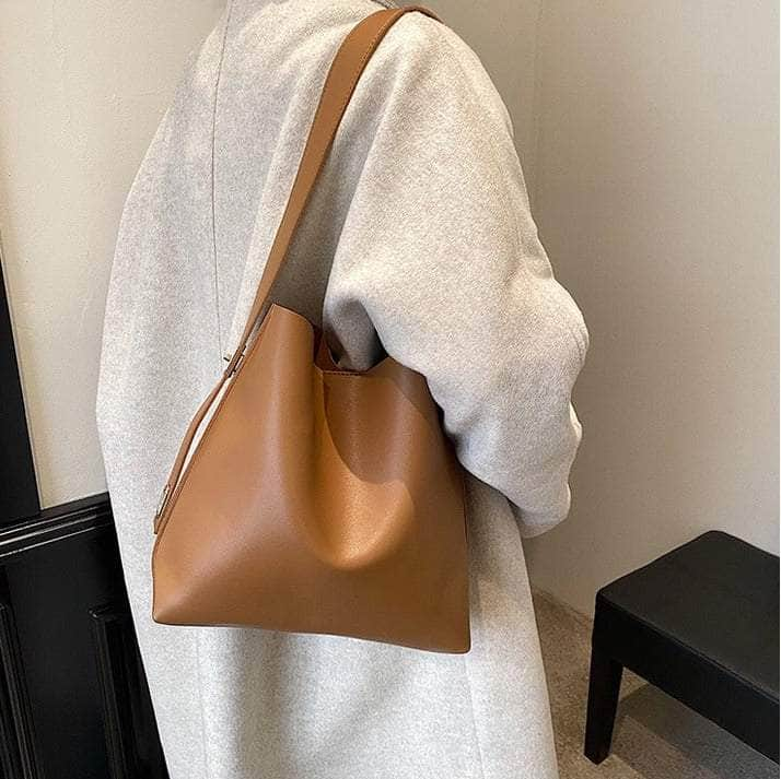 Exquisite Shoulder Bucket Bag