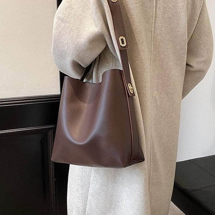 Exquisite Shoulder Bucket Bag