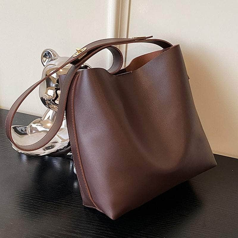 Exquisite Shoulder Bucket Bag