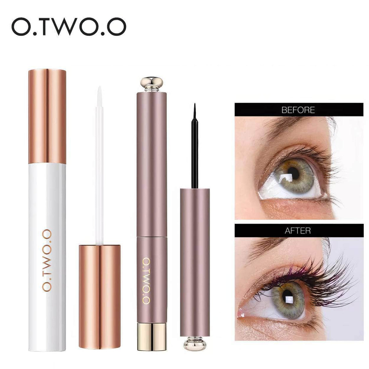 Eyelash Growth Serum Eyeliner Eyelash Enhancer Nourishing Essence Lifting Eyelashes Lengthening Thicker Lash Serum B / CHINA