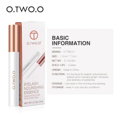 Eyelash Growth Treatments Moisturizing Eyelash Nourishing Essence For Eyelashes Enhancer Lengthening Thicker 3ml Chocolate