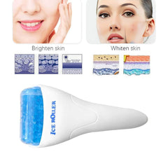 Facial Roller: Reusable Ice Massager for Skin Lifting and Muscle Cold Therapy Blue