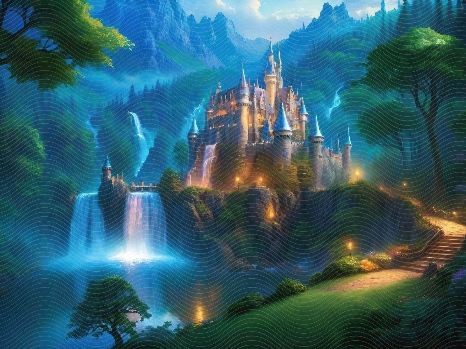 Fairy Tale Fantasy Castle