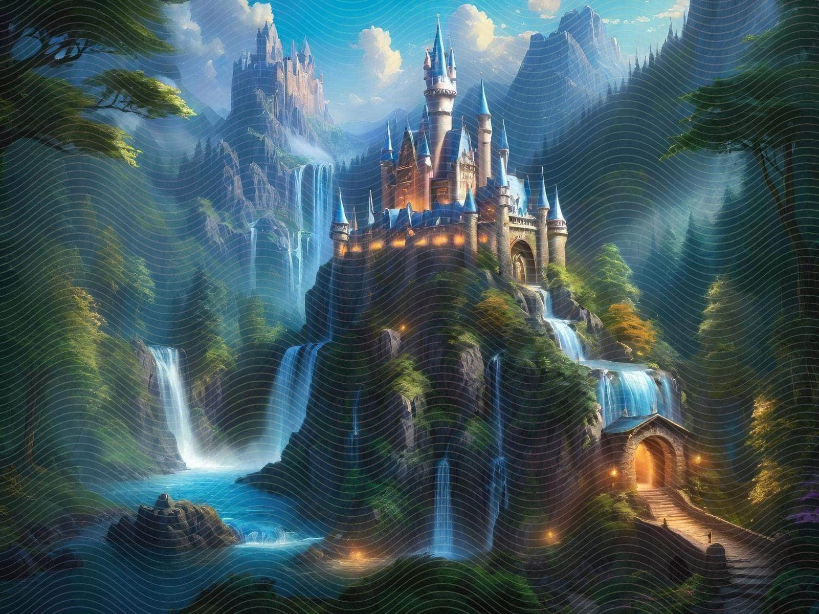 Fairy Tale Fantasy Castle