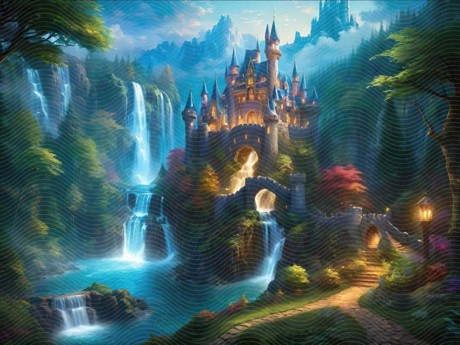 Fairy Tale Fantasy Castle