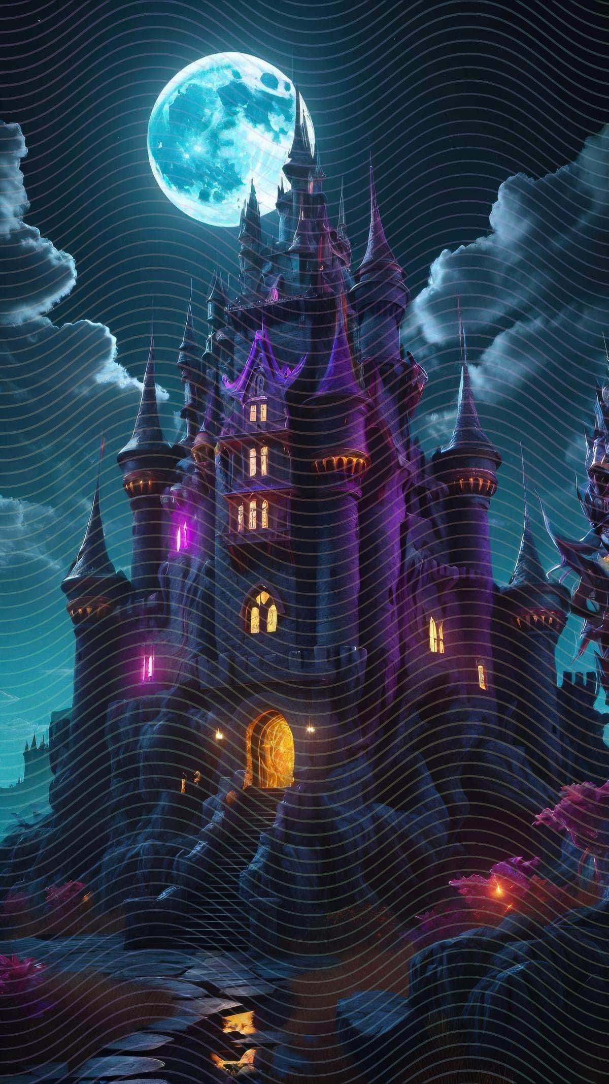 Fairy Tale Magical Castle- Enchanting Wonder
