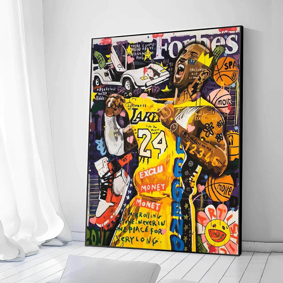 Famous Basketball Player Celebrities Poster z1 / 10x15cm No Frame