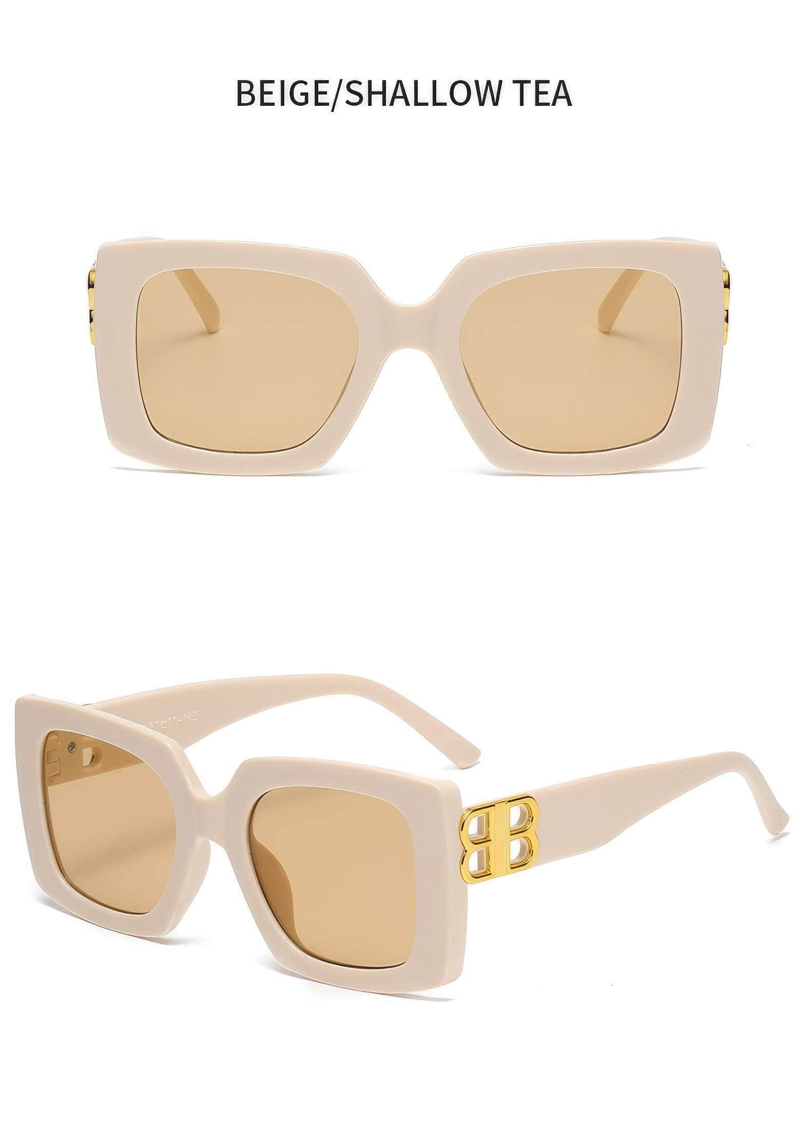 Fashion Large Frame Sunglasses
