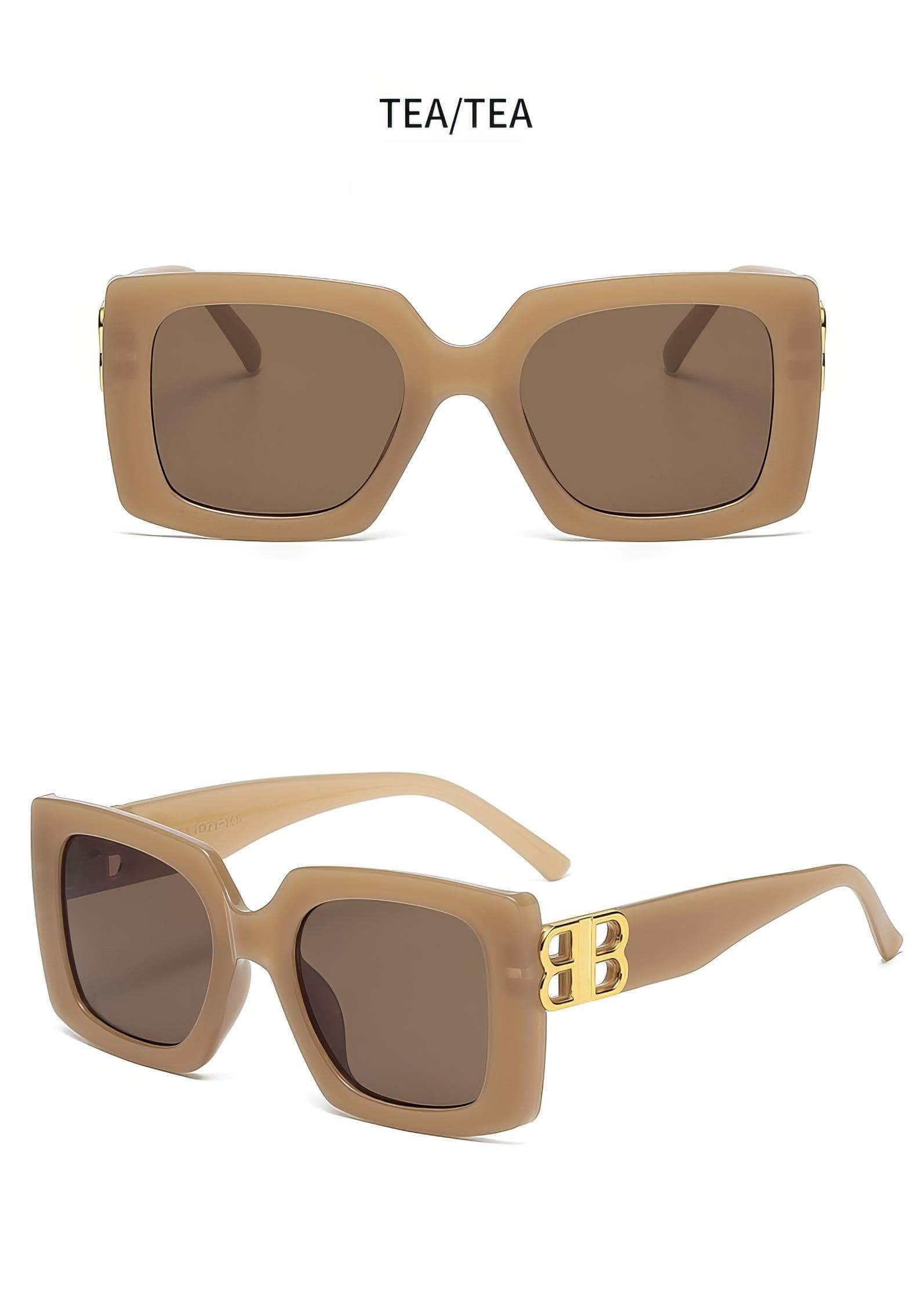 Fashion Large Frame Sunglasses