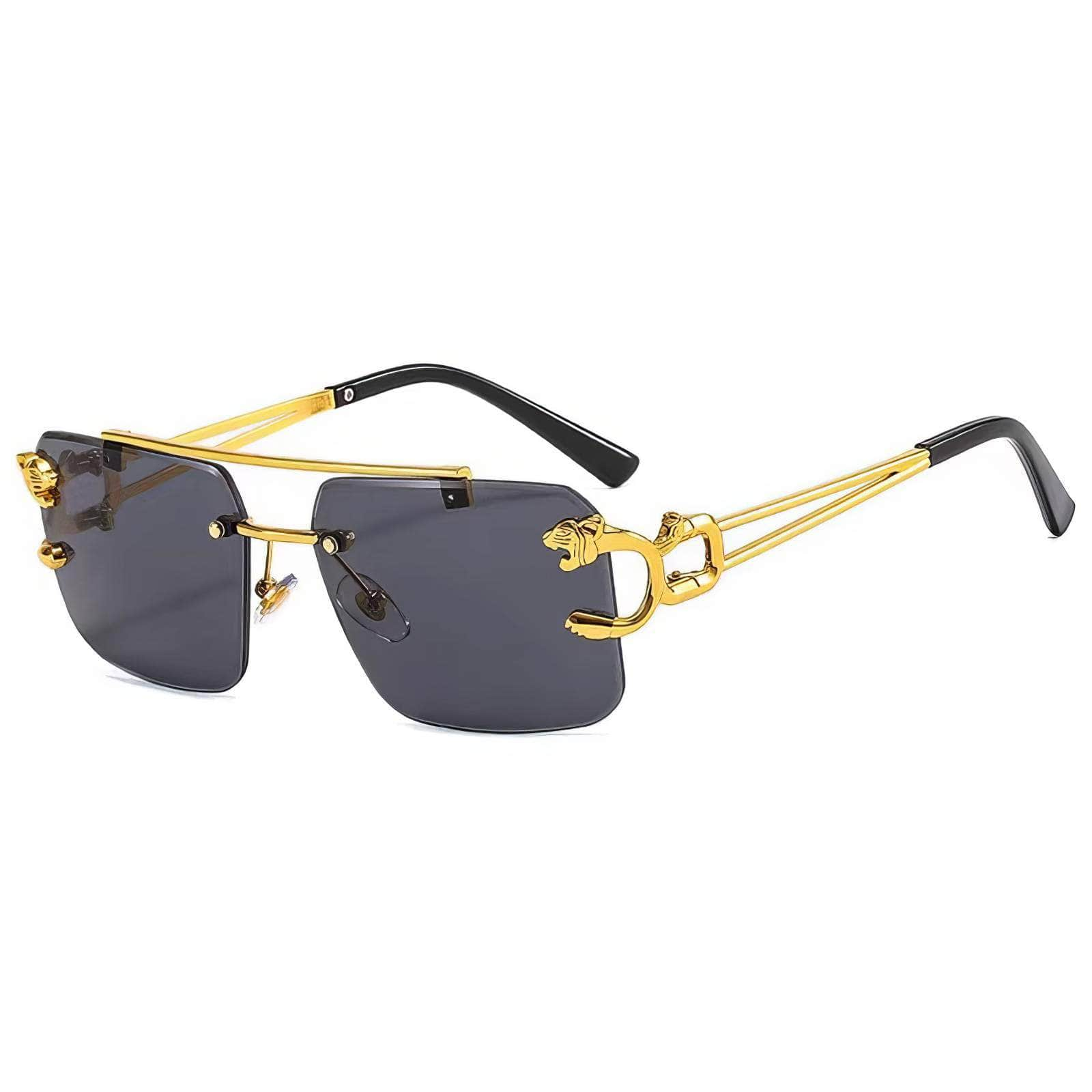 Fashion Square Double Bridge Eyewear