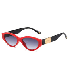 Fashion Trending Cat Eye Sunglasses Red / Resin